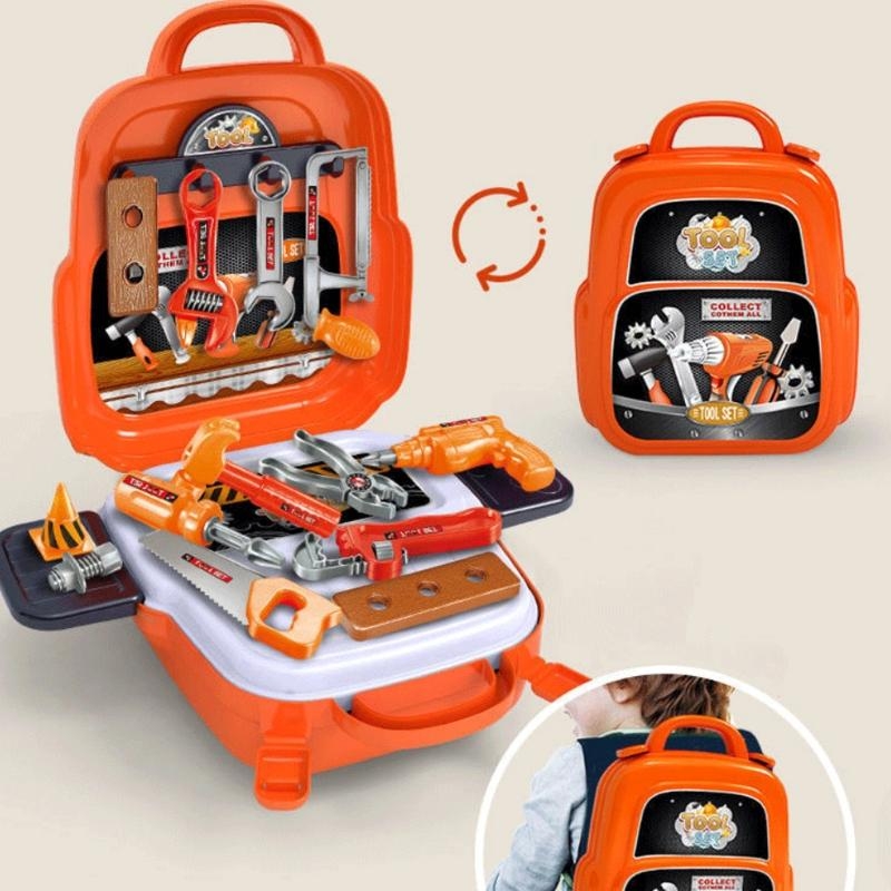 Gardening Tools For Toddlers - 76HF キッズツールセット 幼児ツールセット 子供用ツールボックス おもちゃ ドリルネジ