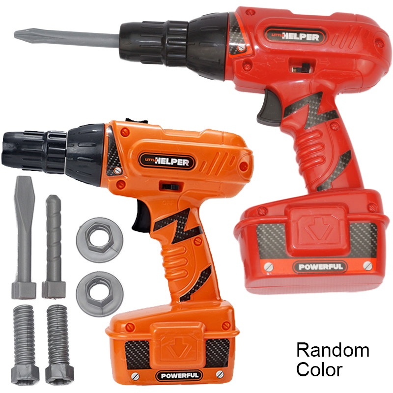 Gardening Tools For Toddlers - ツールおもちゃ電気ドリル BO シミュレーションスクリュードライバー子供電源修復ツールキット子供ごっこ遊びセットギフトおもちゃ男の子のため