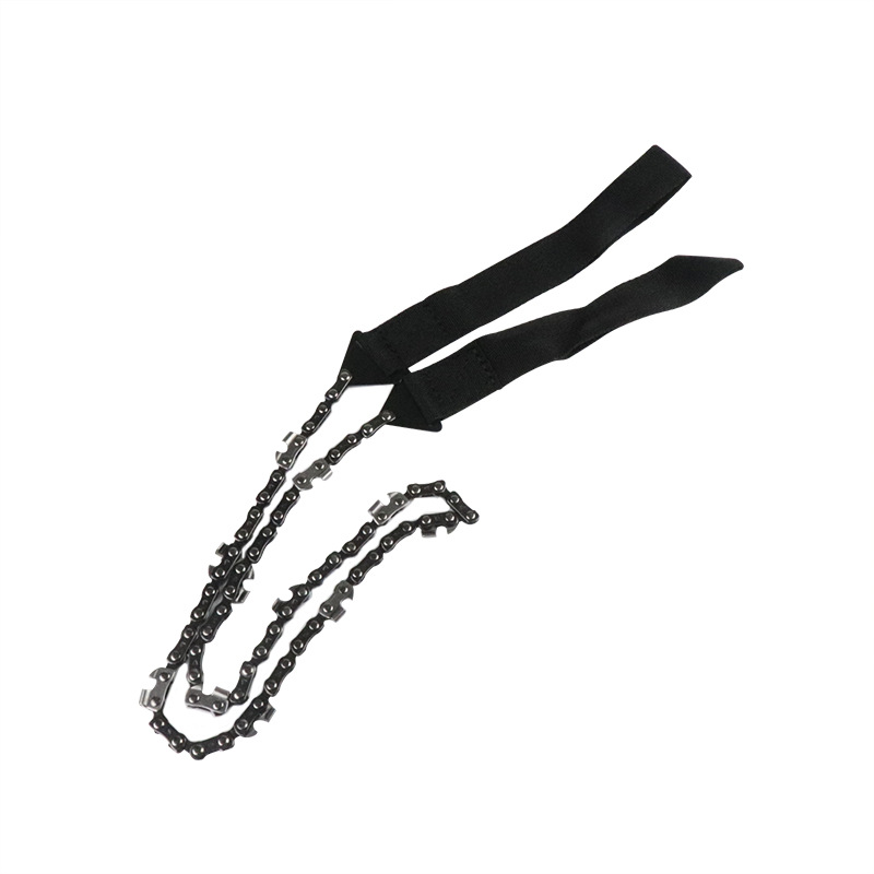 Gardening Tools Hand - 24インチ11歯マンガン鋼製携帯用手引きチェーンソー、屋外庭園剪定用特殊工具