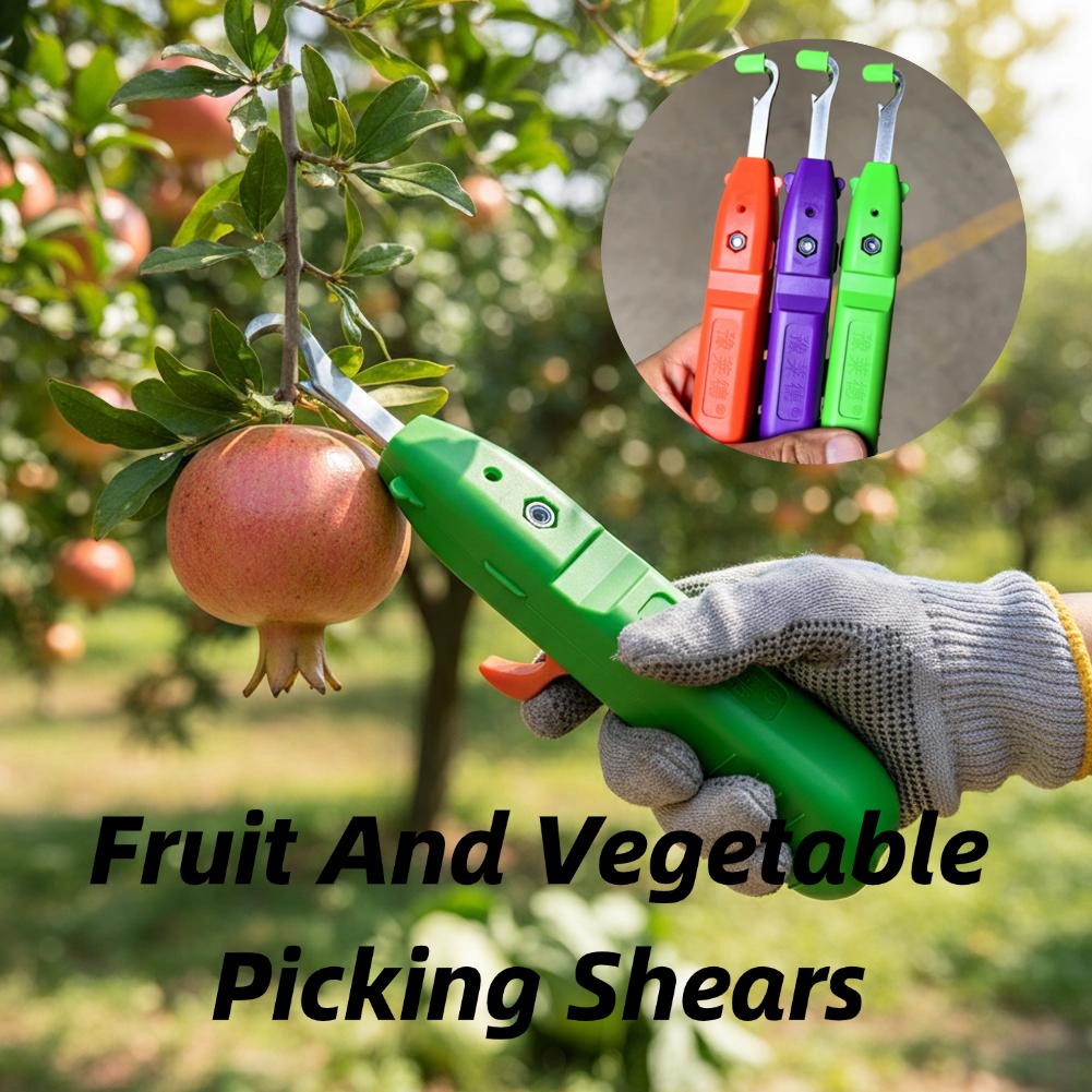 Gardening Tools Wholesale - 果物と野菜の収穫用剪定鋏、庭用剪定ばさみ、曲刃収穫ツール、ブドウやピーマンの収穫に