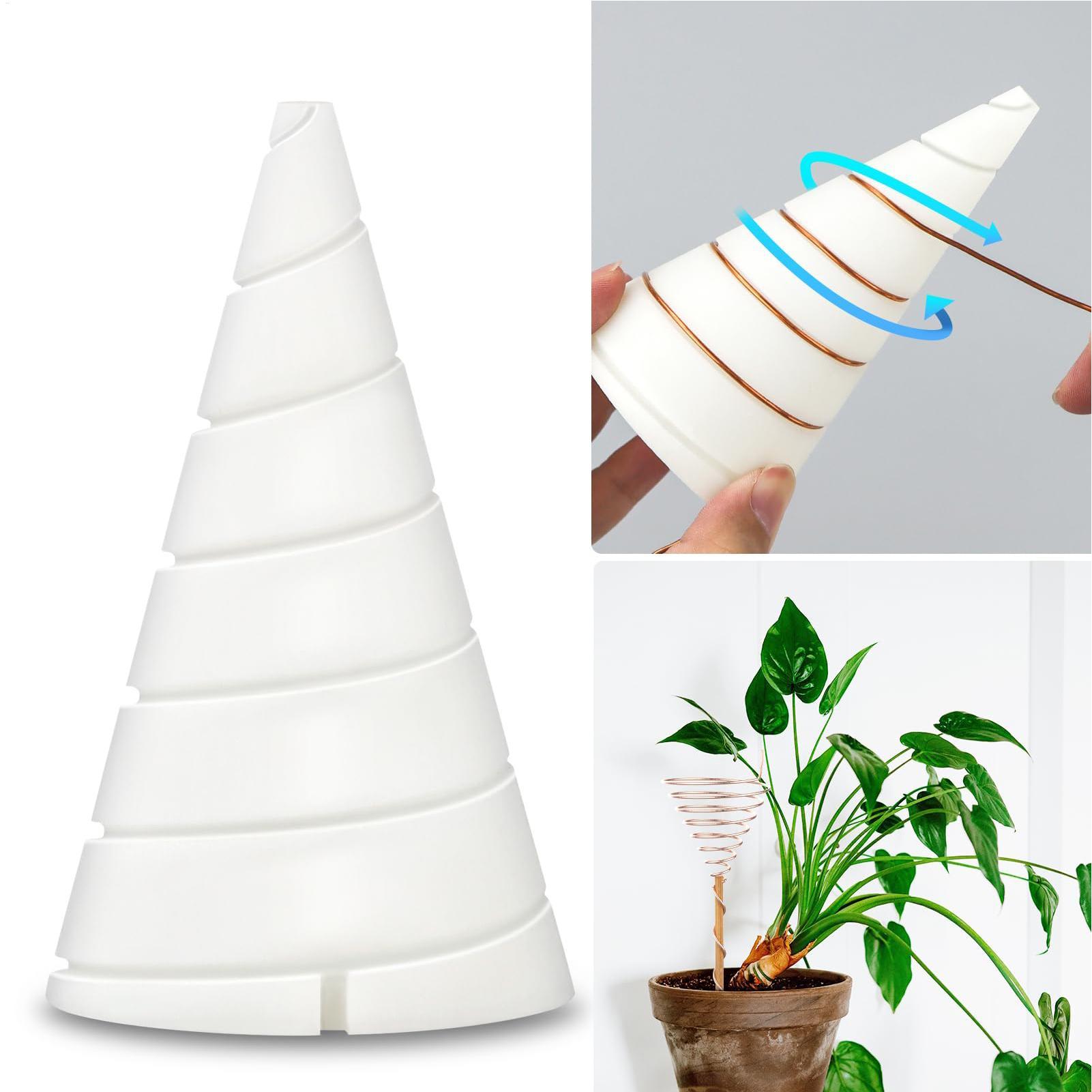 Gardening Tool Diy - 電気栽培用コイル巻線ジグ 電気栽培用銅製再利用可能耐久性のある製作ツール 電気栽培用