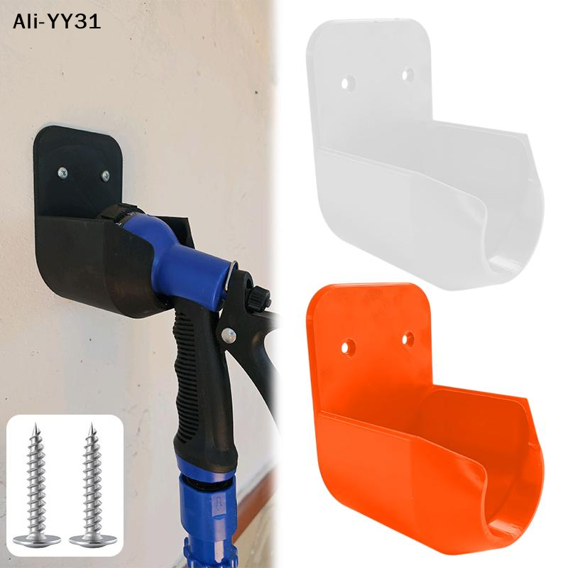 Gardening Tools Plastic - 【S3】壁掛け式ガーデンホースノズルブラケット、ネジと漏れ穴付き、庭の灌漑、洗車、ガーデン収納ツール用