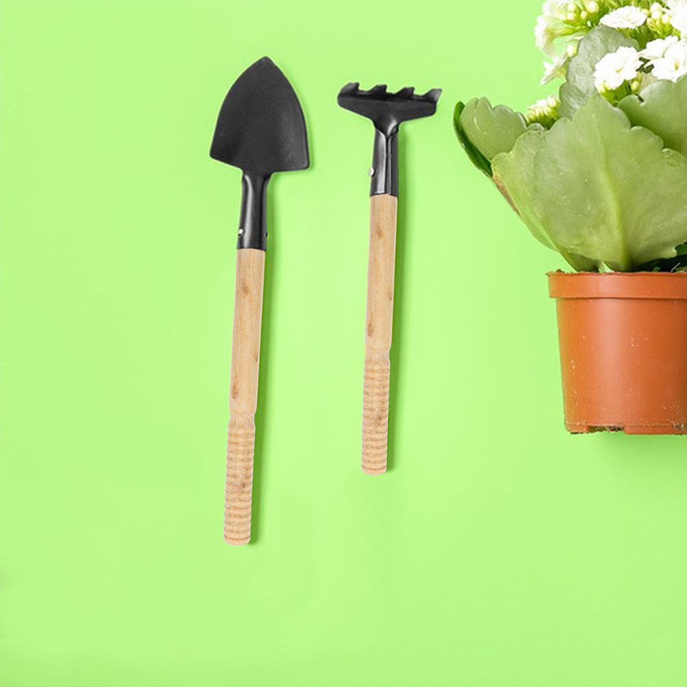 Gardening Tools Hoe - 5個入りガーデンツールハンドルセット 木製交換用ハンドル 鍬、スコップ、シャベル用 農具ハンドルアクセサリー