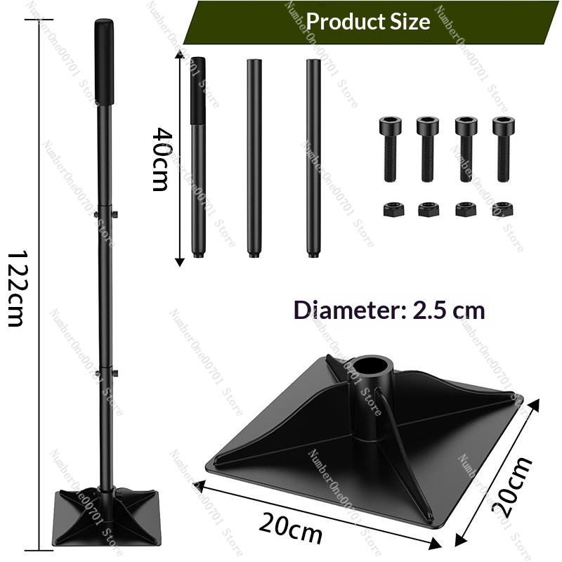 Gardening Tools Uses - 取り外し可能なスチール製ガーデンタンパー、地面圧縮機、平面土壌圧縮ツール、使いやすい土壌タンピングデバイス