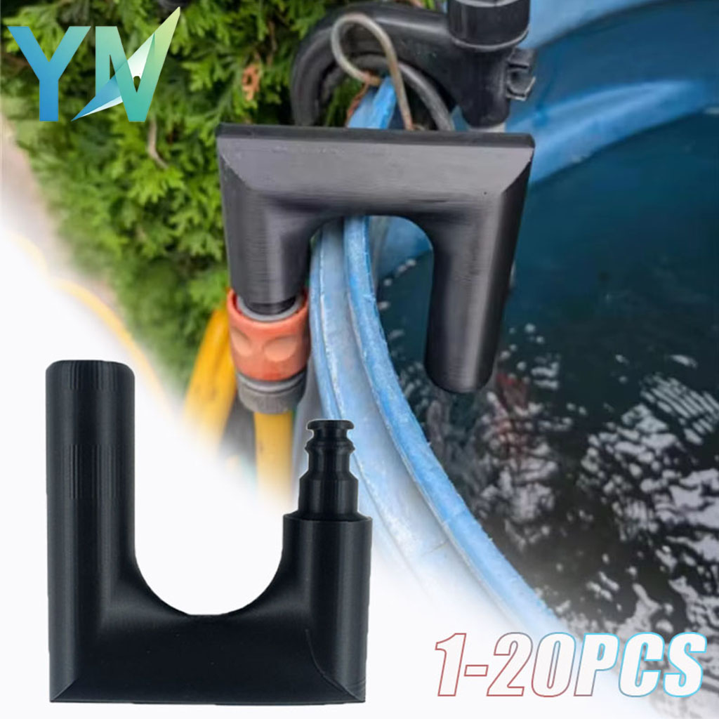 Gardening Tools Youtube - 1-20個入り 3Dプリント製 水道ホース充填フック プール・ガーデニング用 ホースハンガー バケツ充填ツール