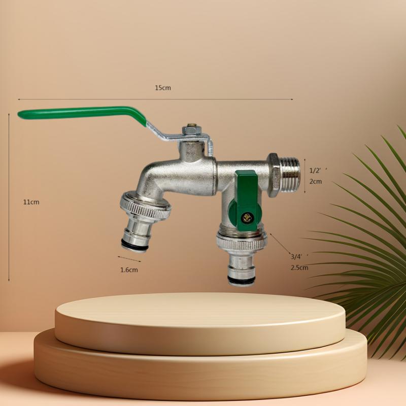 Gardening Tools Uses - 1個入り 1/2インチ 3/4インチ ガーデンツール用 水栓 タップ