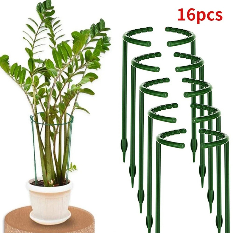 Gardening Tools Hoe - プラスチック製植物支柱スタンド 花や温室の配置用支柱 固定棒ホルダー ガーデンツール