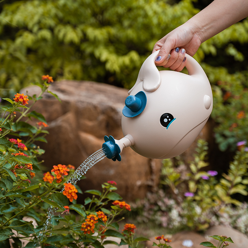 Gardening Tools Cartoon - かわいい子供の漫画じょうろガーデニングツール花噴霧器肥厚多肉植物じょうろ