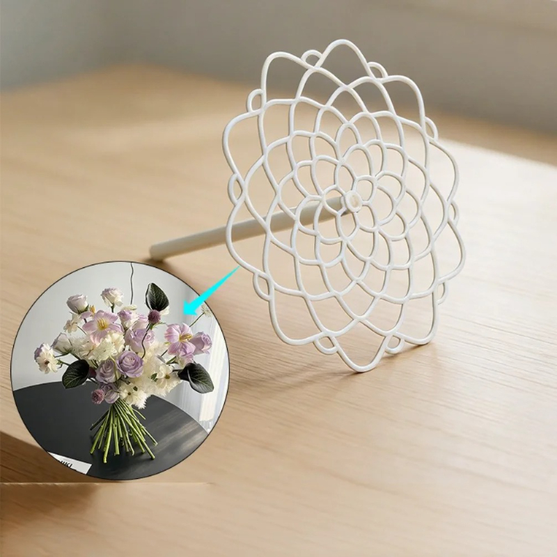 Gardening Tool Diy - スパイラル型生け花茎ホルダー花瓶フラワーアレンジメント固定ツールDIYフラワーアートホームテーブルデコレーションガーデンフラワーアレンジメント用品