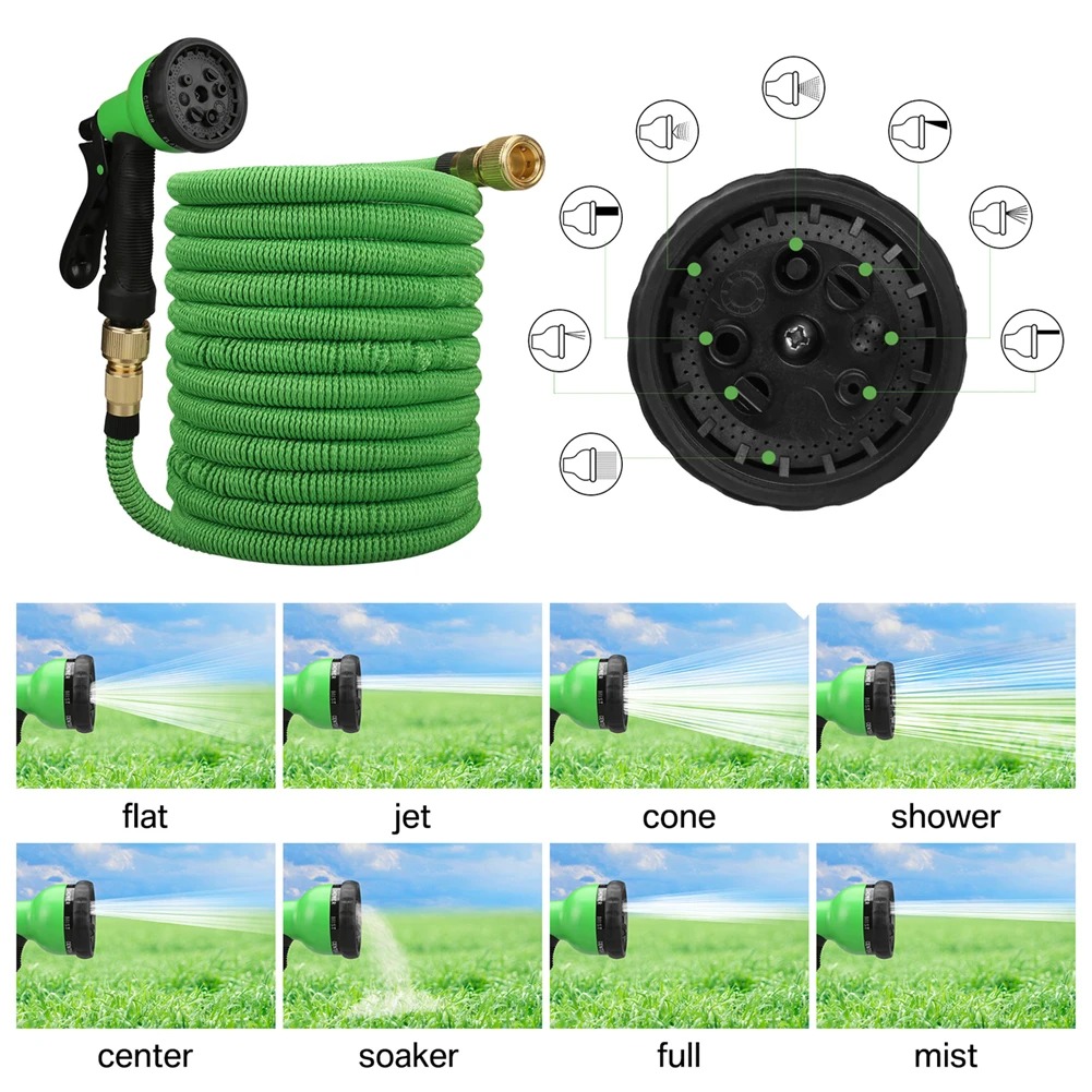 8モード高圧ガーデンウォーターガンホースノズル洗車場水噴霧器 - Gardening Tools Youtube のレビューと価格
