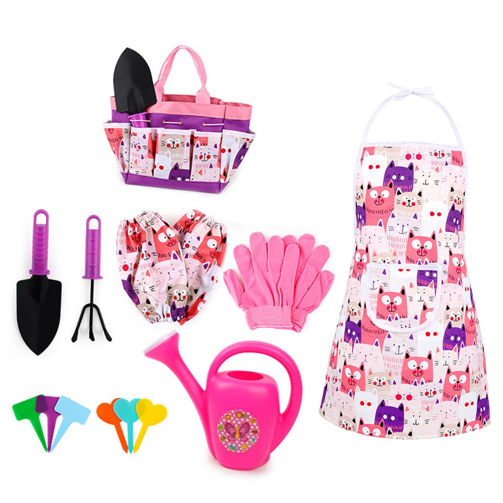 子供用ガーデンツールセット、トートバッグ付きアクティビティセ - Gardening Tools For Toddlers のレビューと価格