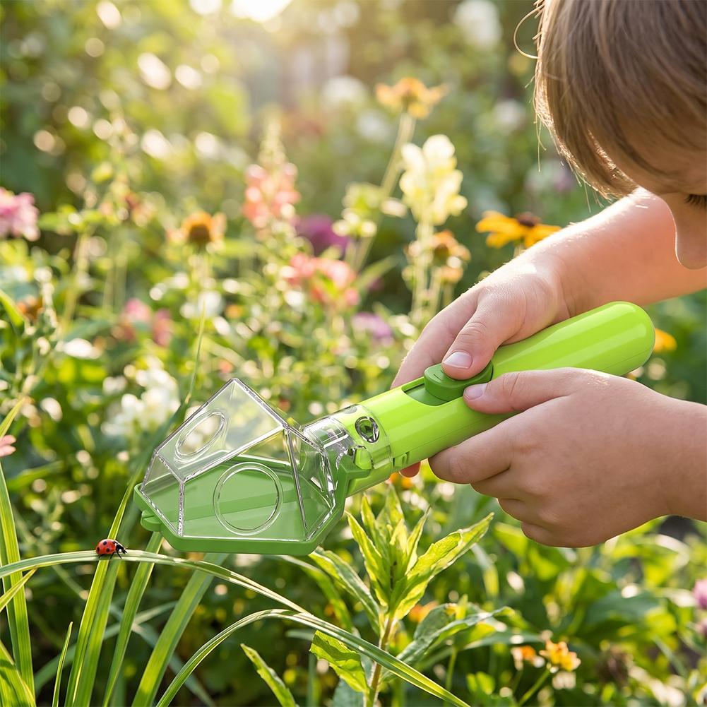 ハンドヘルド昆虫キャッチャービューアーツール 6X 拡大鏡子 - Gardening Tools For Toddlers のレビューと価格