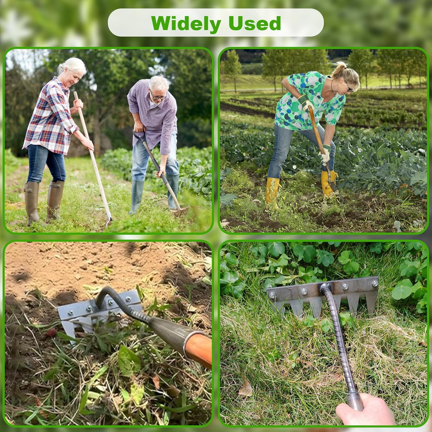 5/6/7/8 歯鉄園芸鍬除草熊手農具把握熊手緩め土壌爪熊手 - Gardening Tools Hoe のレビューと価格