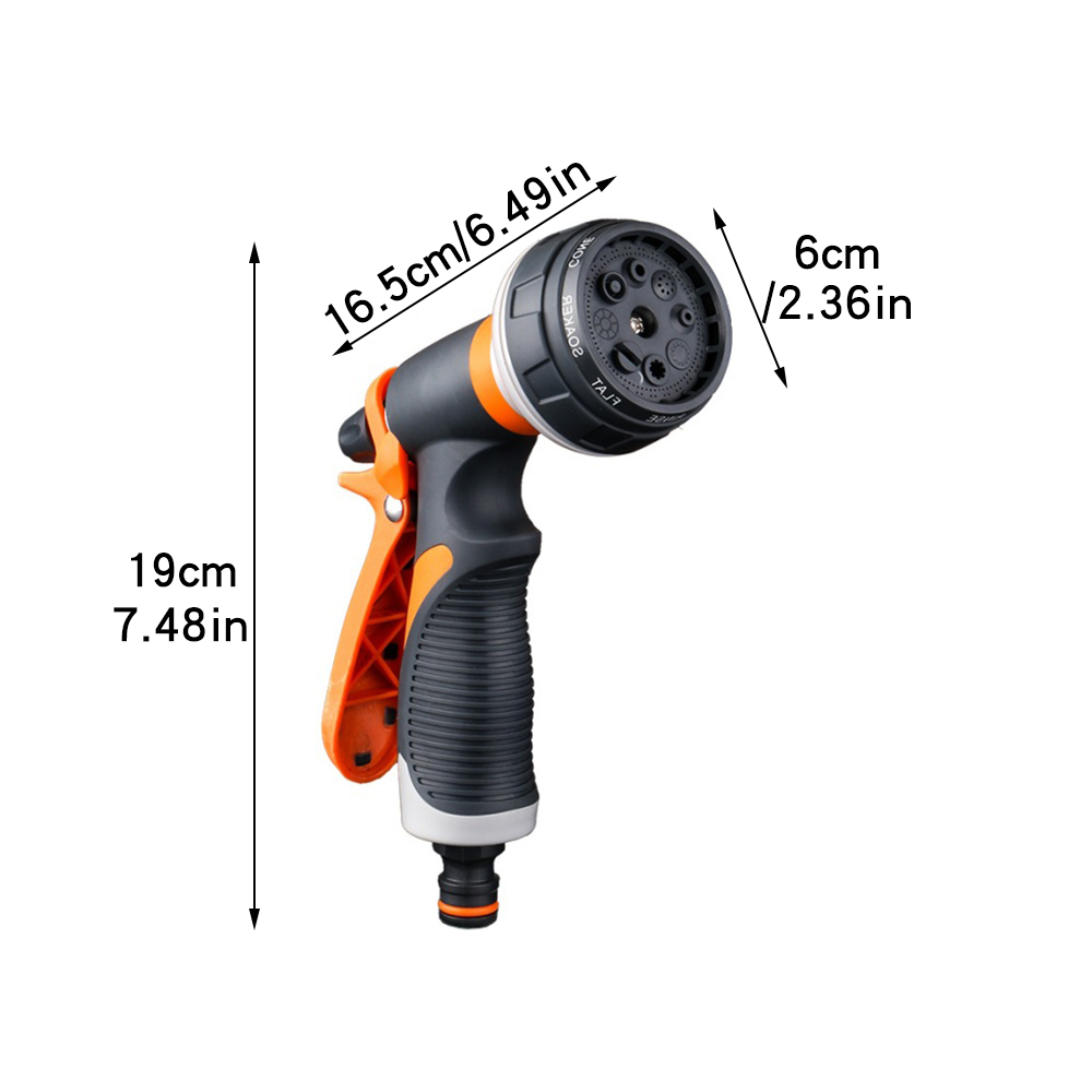 8 パターンガーデン水鉄砲ホースノズル多機能家庭用洗車庭水噴 - Gardening Tools Youtube のレビューと価格
