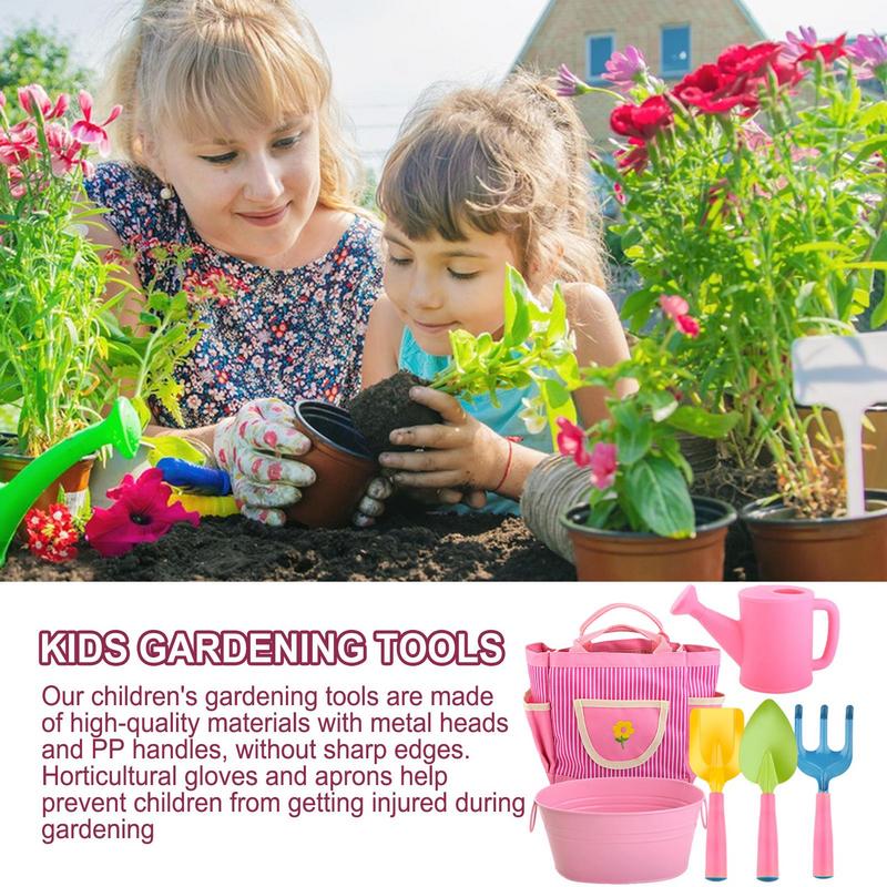 キッズガーデニングツールセット 6X 裏庭ファーム芝生掘り雑 - Gardening Tools For Toddlers のレビューと価格