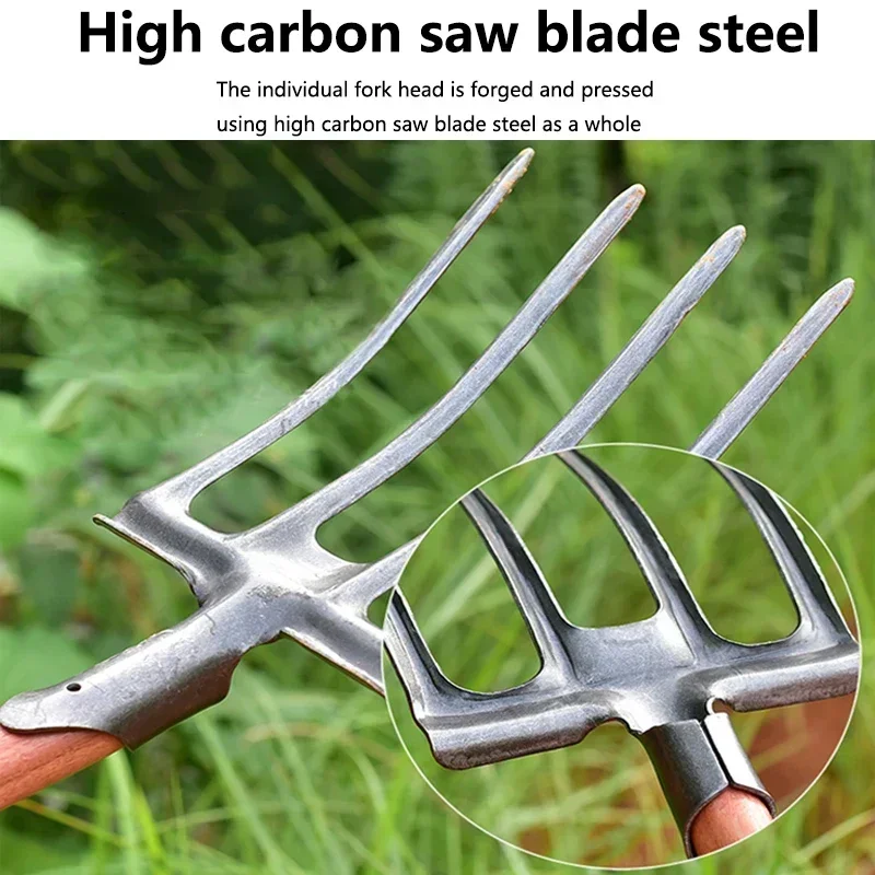 4ライン炭素鋼ガーデンサスペンダー,1ピース,農作物用,フォ - Spade Digging Fork のレビューと価格
