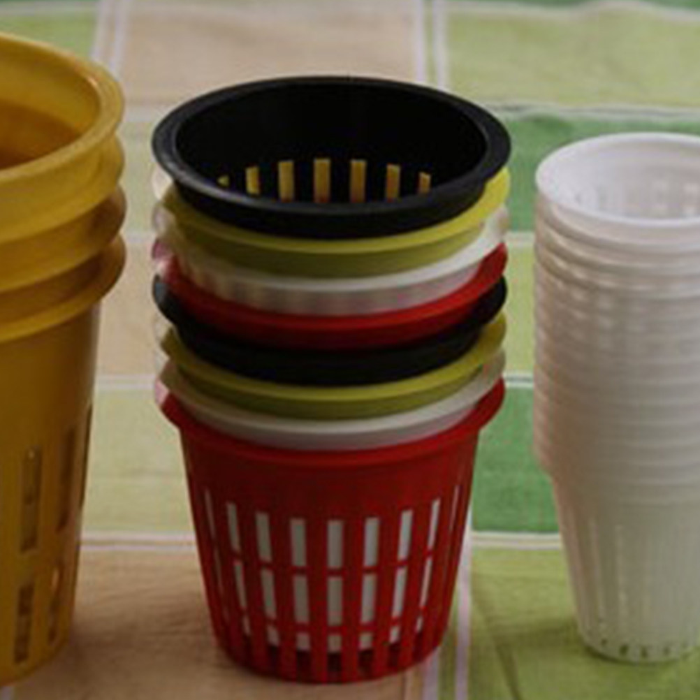10個入り プラスチック製 水耕栽培用植栽バスケット ブラッ - Gardening Tools Plastic のレビューと価格