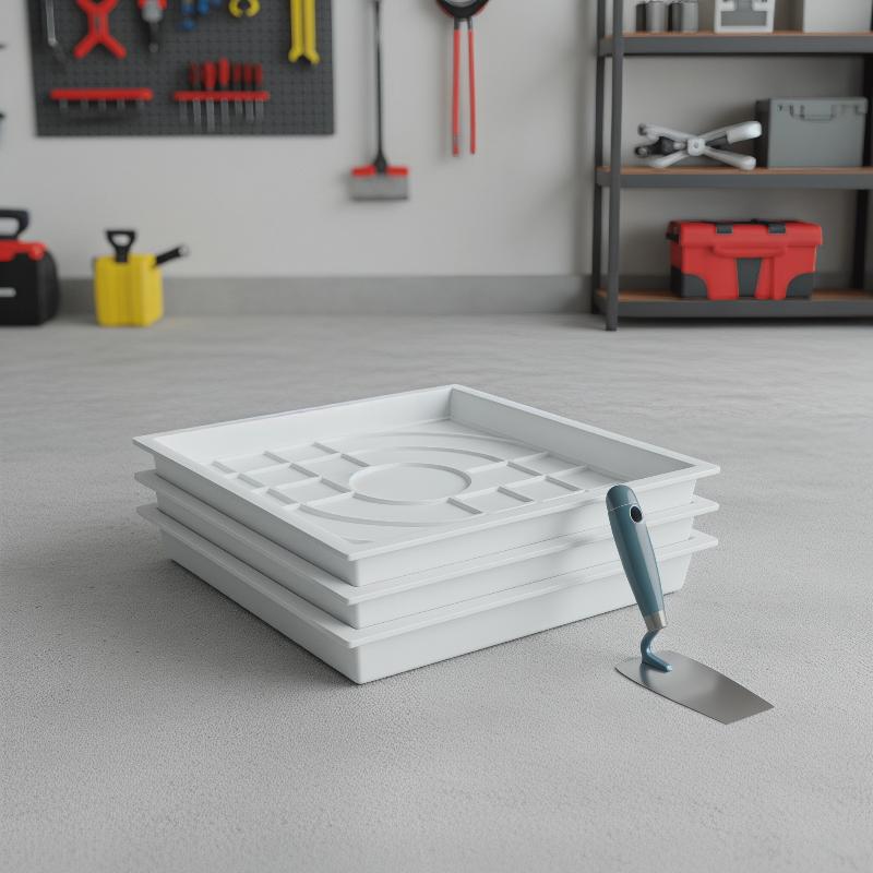 プラスチック製コンクリートタイル用型枠 再利用可能なDIYツ - Gardening Tool Diy のレビューと価格