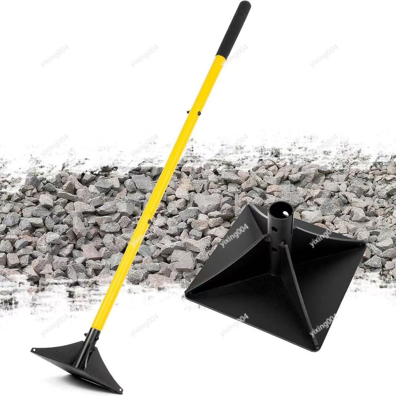 取り外し可能なスチール製タンパーツール、庭用土壌転圧器、地面 - Gardening Tools Hand のレビューと価格