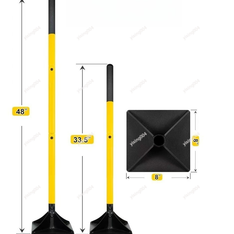 取り外し可能なスチール製タンパーツール、庭用土壌転圧器、地面 - Gardening Tools Hand のレビューと価格