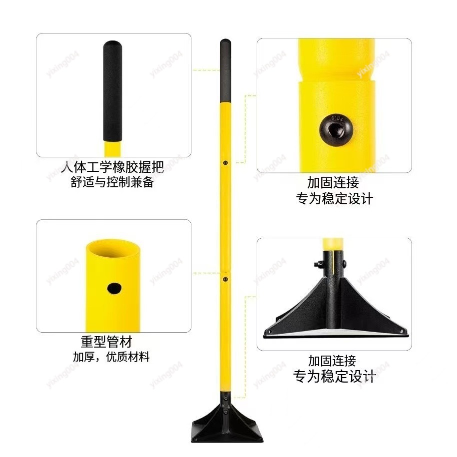 取り外し可能なスチール製タンパーツール、庭用土壌転圧器、地面 - Gardening Tools Hand のレビューと価格