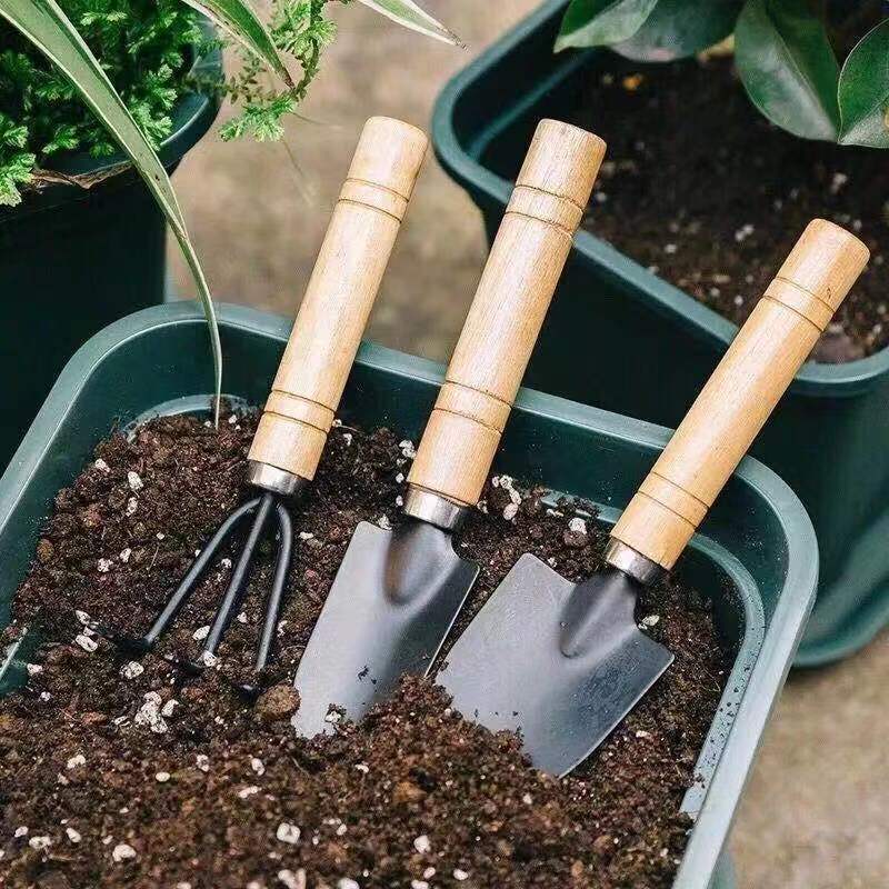 3PC/1 セットミニガーデニングツールセットポータブル小型 - Gardening Tools Hoe のレビューと価格