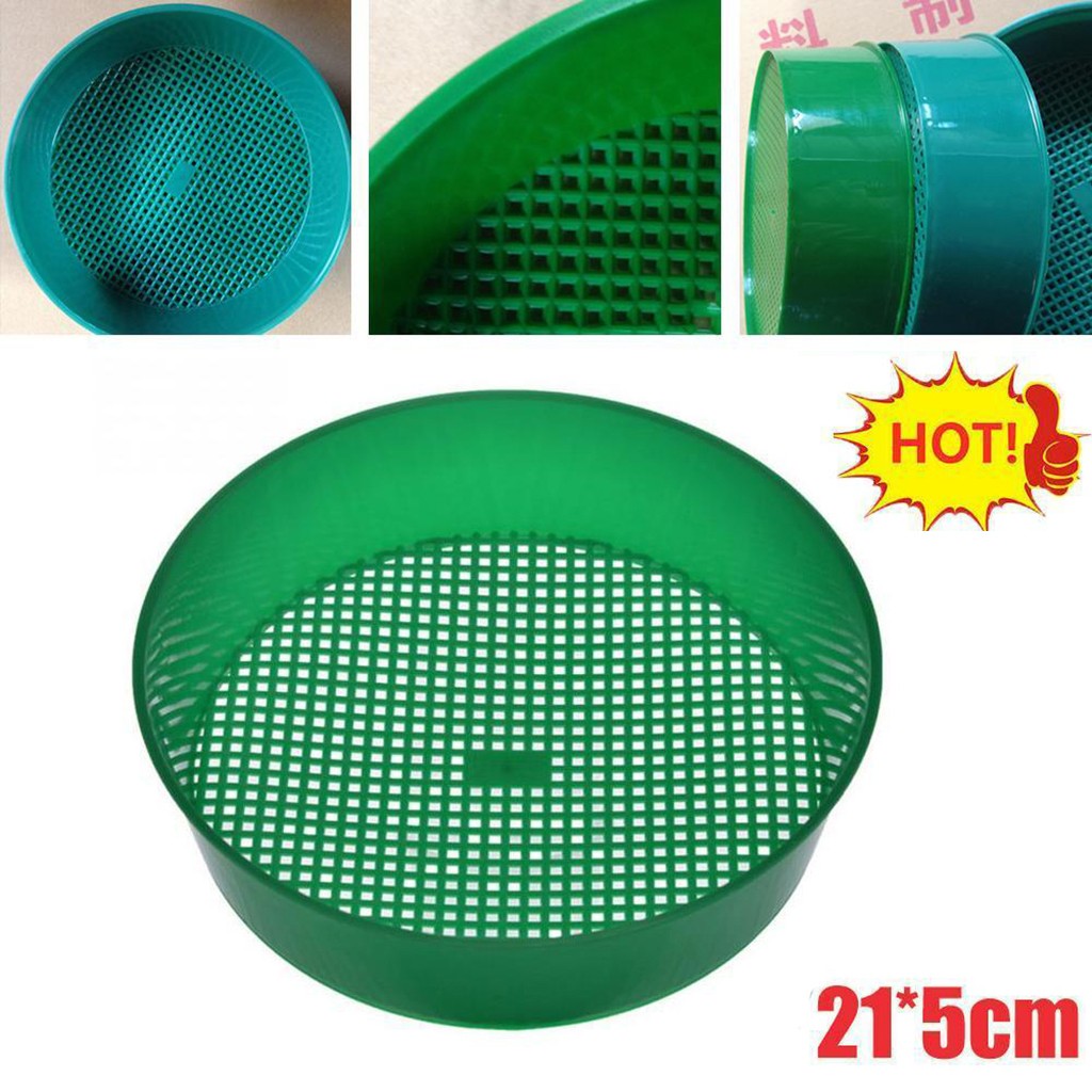 プラスチックガーデンふるい家庭菜園ツールファインメッシュ土壌 - Gardening Tools Plastic のレビューと価格