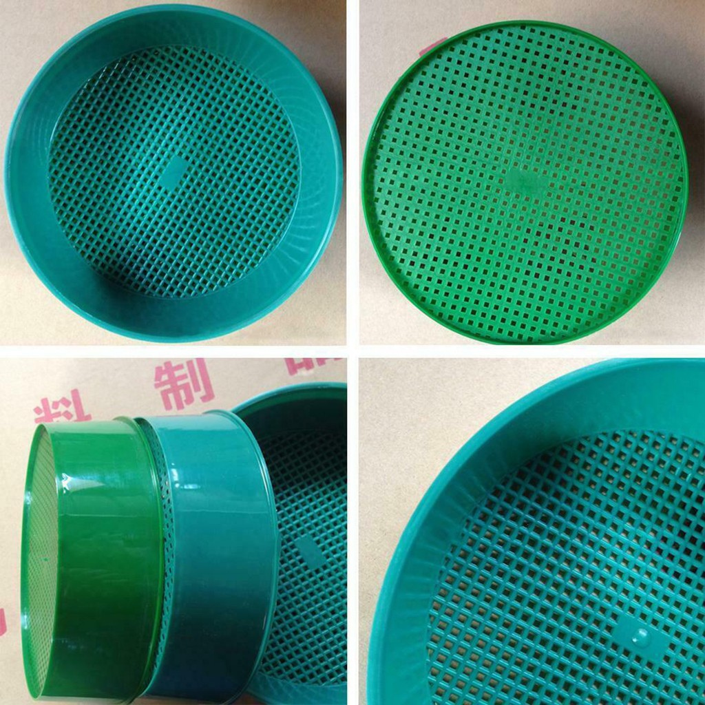 プラスチックガーデンふるい家庭菜園ツールファインメッシュ土壌 - Gardening Tools Plastic のレビューと価格