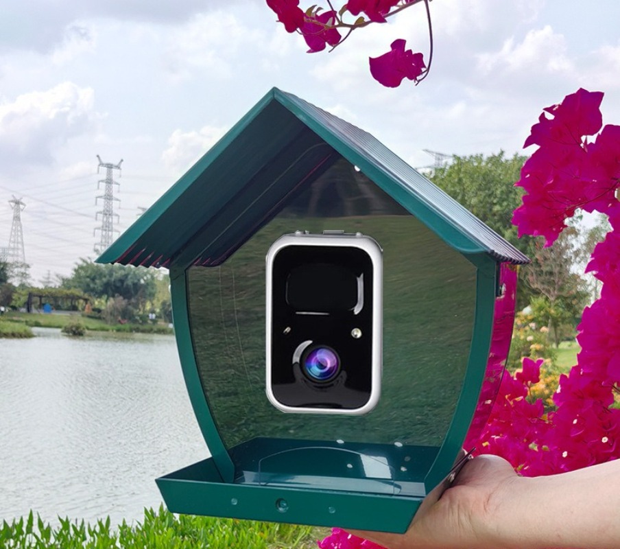 AI搭載のカメラ付き屋外用インテリジェントバードフィーダー、 - Gardening Tools Definition のレビューと価格