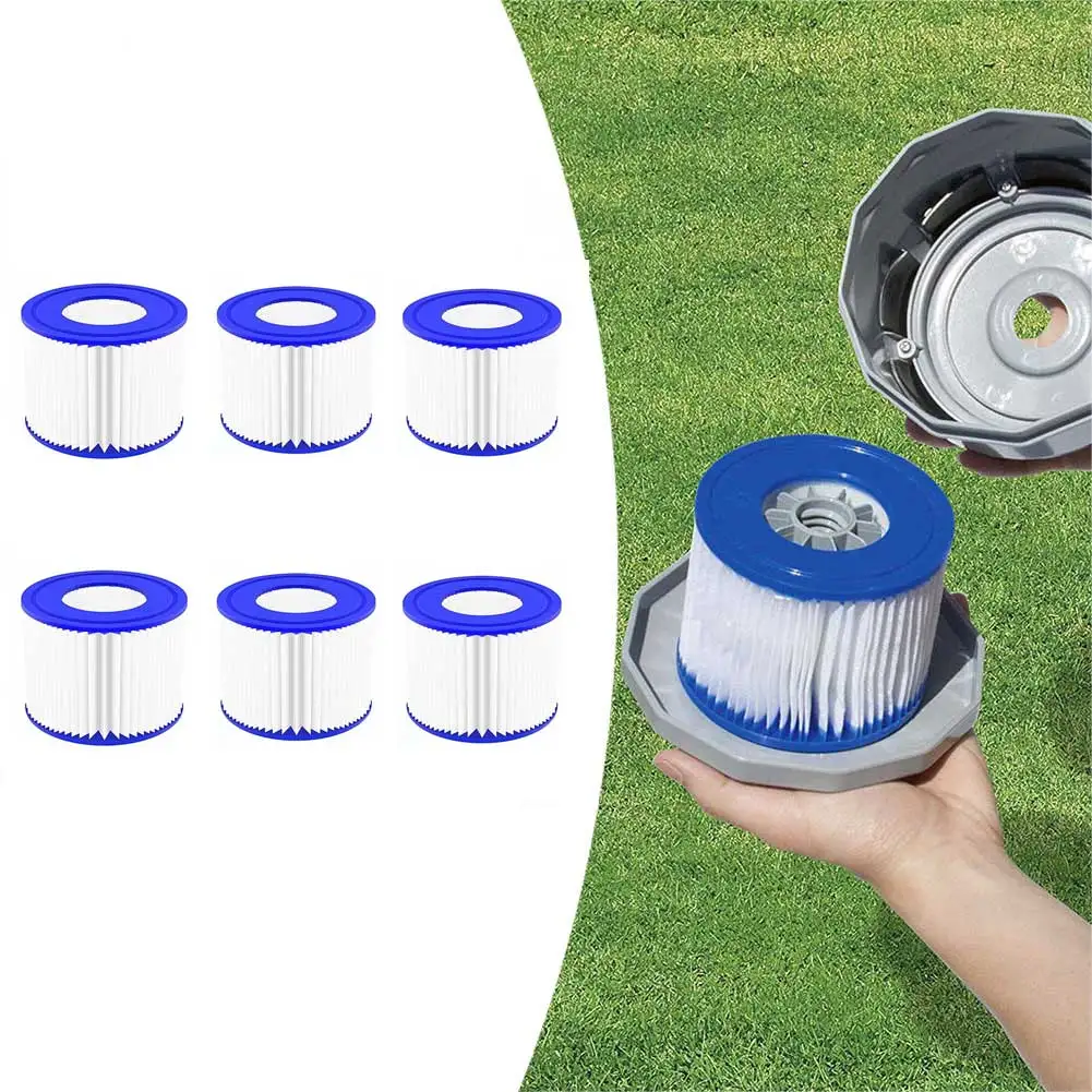 Lay-Z Lazy Spa プール用 6 ピース カートリ - Gardening Tools Wholesale のレビューと価格