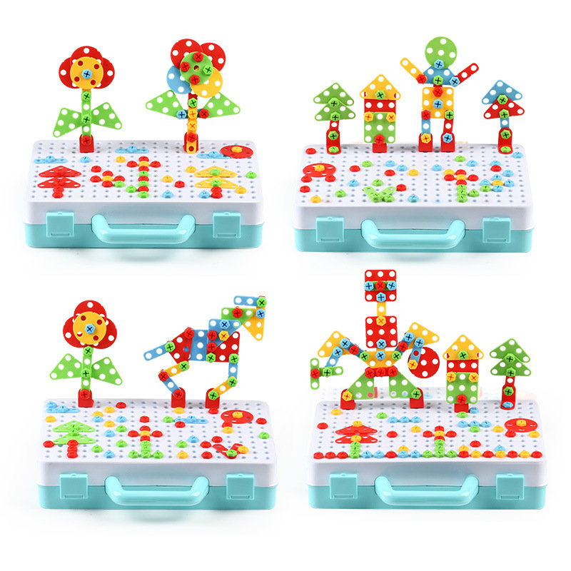電気ドリルナット分解マッチツールおもちゃ子供教育組み立てブロ - Gardening Tools For Toddlers のレビューと価格