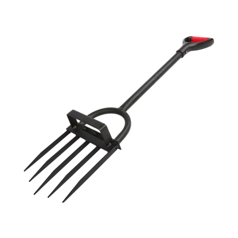 頑丈な5本爪ピッチフォーク、炭素鋼製の土壌耕耘用フォーク、金 - Spade Digging Fork のレビューと価格