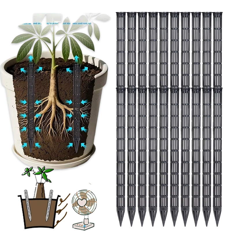 10個入り植木鉢用エアレーションチューブ - 根腐れ防止、健 - Gardening Tools Youtube のレビューと価格
