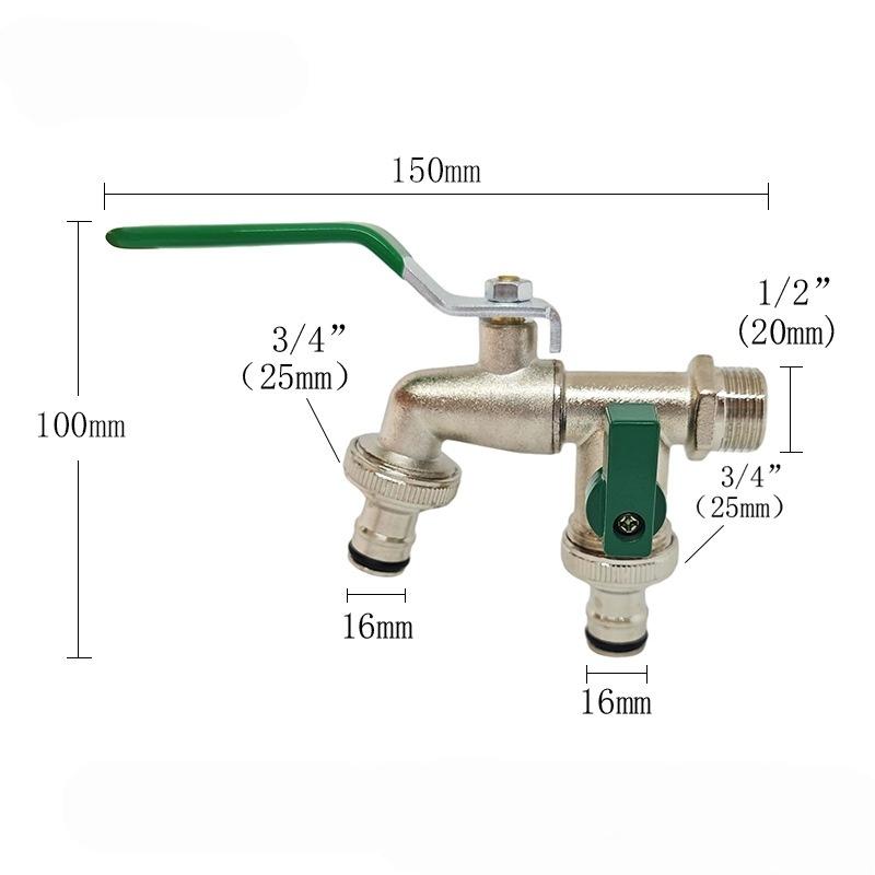 1個入り 1/2インチ 3/4インチ ガーデンツール用 水栓 - Gardening Tools Uses のレビューと価格