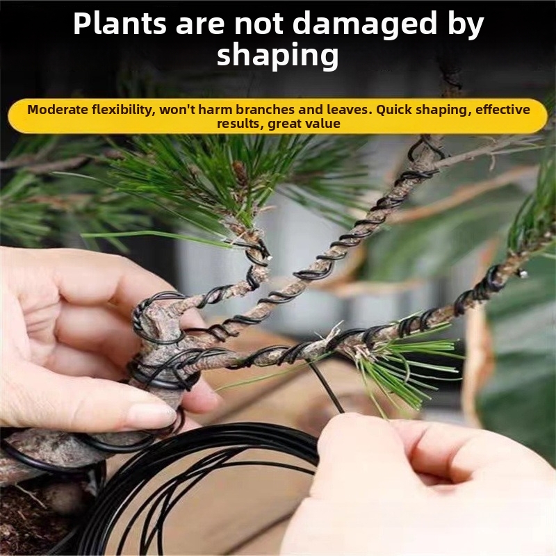 1.5MM盆栽ワイヤー アルミ盆栽トレーニングワイヤー モデ - Gardening Tools Uses のレビューと価格