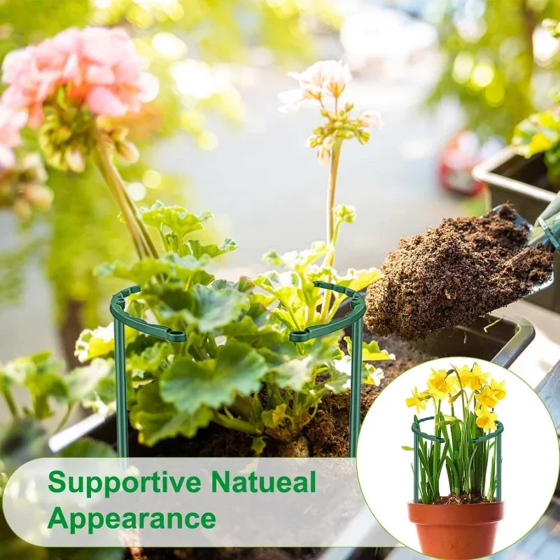 プラスチック製植物支柱スタンド 花や温室の配置用支柱 固定棒 - Gardening Tools Hoe のレビューと価格