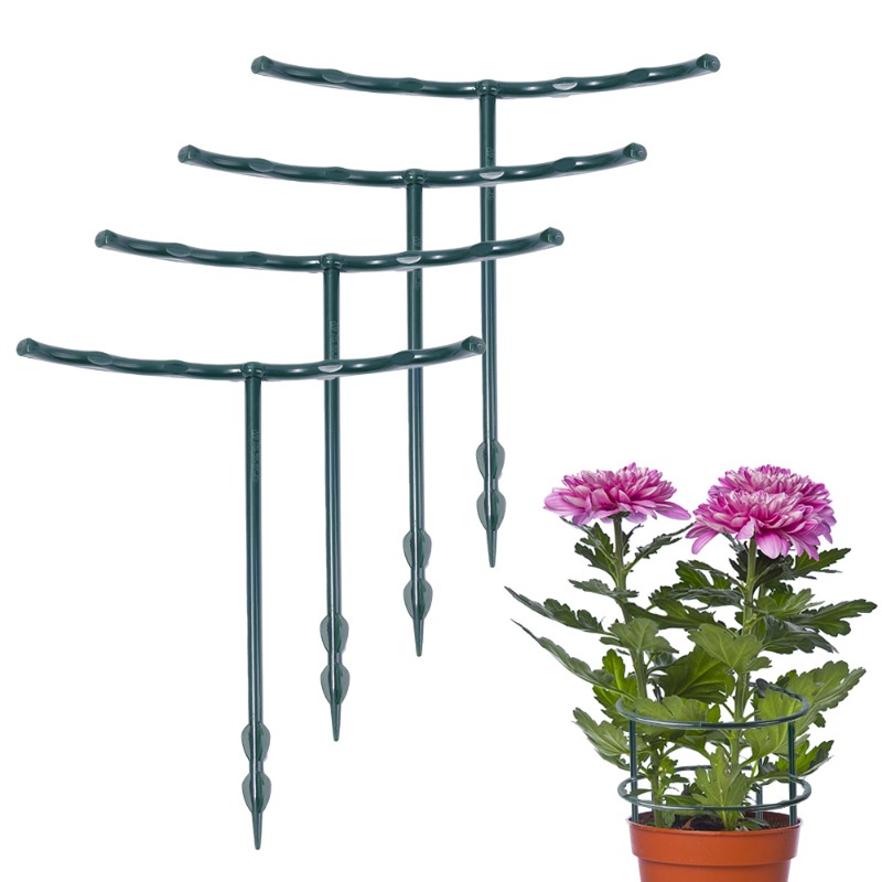 30-1 個プラスチック植物サポート半円形パイルフレーム固定 - Gardening Tools Hoe のレビューと価格
