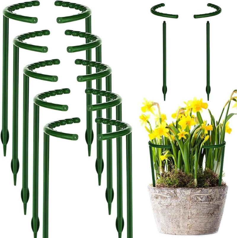 30-1 個プラスチック植物サポート半円形パイルフレーム固定 - Gardening Tools Hoe のレビューと価格