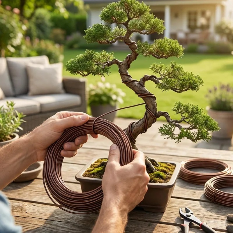 5 メートル盆栽トレーニングワイヤーセット庭の植物サポート用 - Gardening Tool Diy のレビューと価格