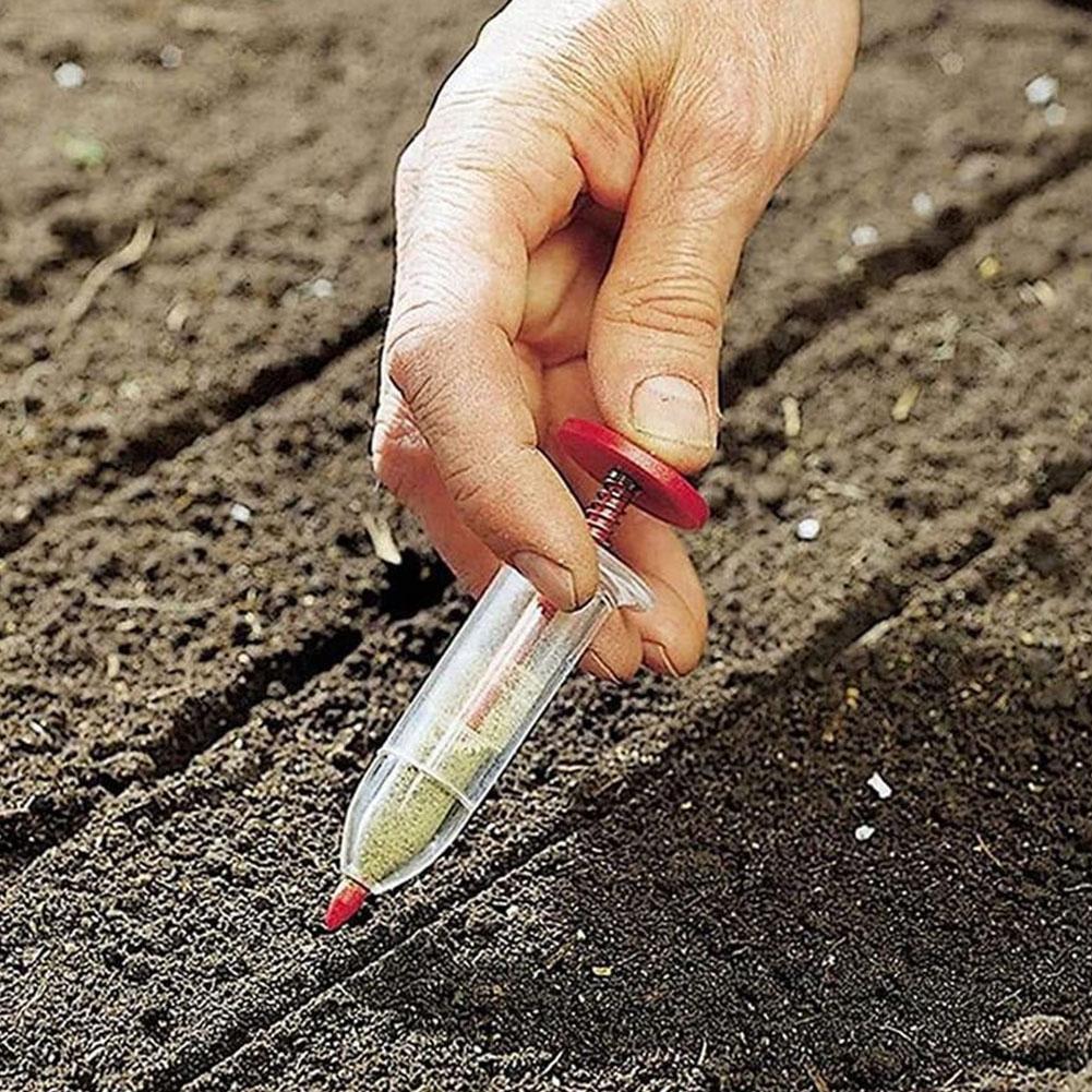 1/3個入りハンドヘルド種子ディスペンサー - 透明チューブ - Gardening Tools Youtube のレビューと価格