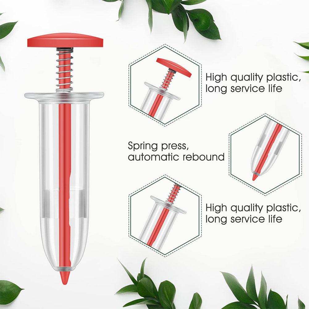 1/3個入りハンドヘルド種子ディスペンサー - 透明チューブ - Gardening Tools Youtube のレビューと価格