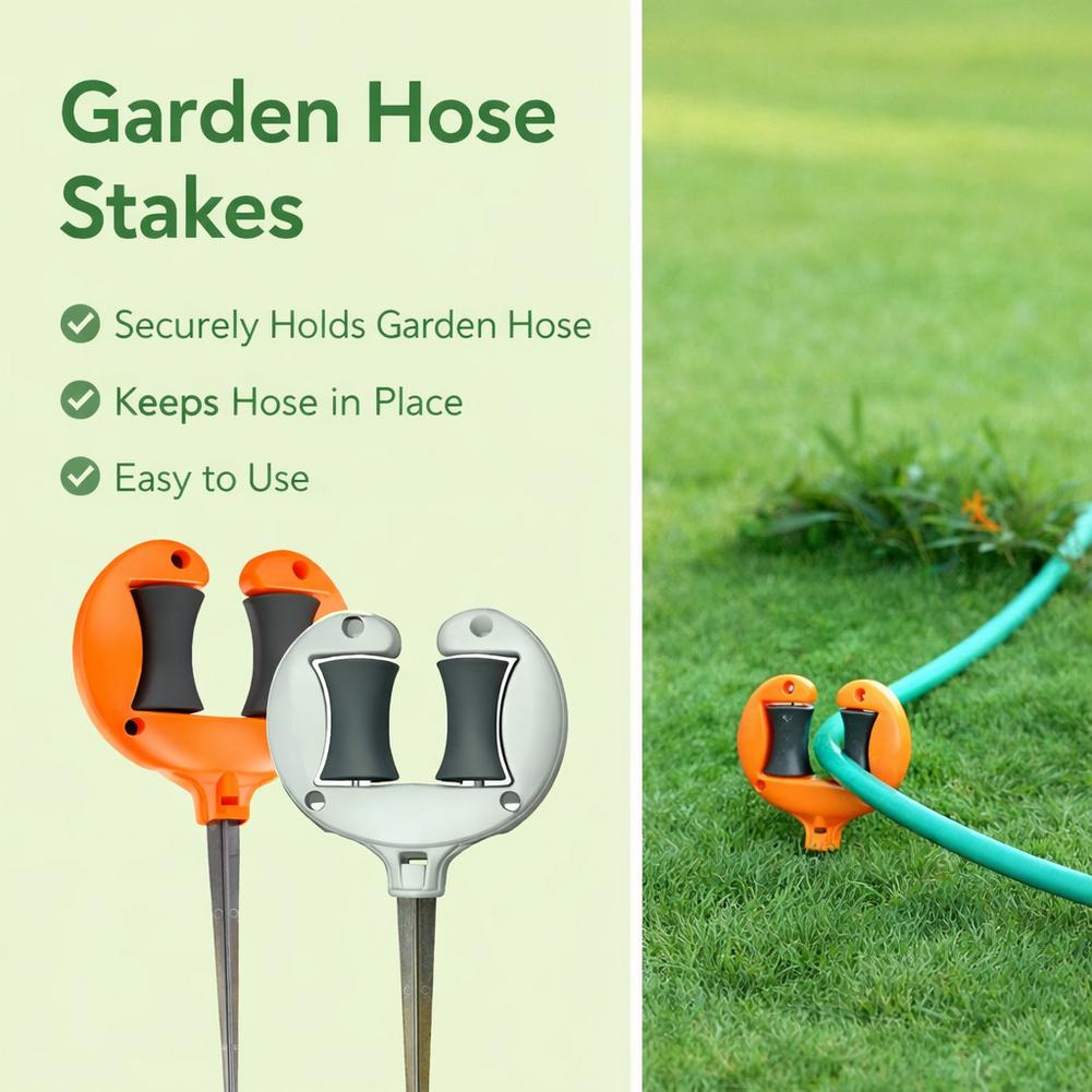 回転プーリーホイール付きガーデンホースガイドステーク、金属製 - Gardening Tools Hoe のレビューと価格