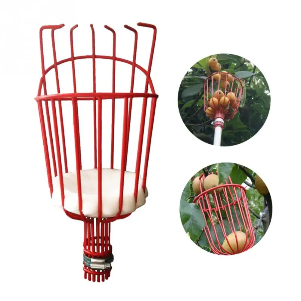 金属/プラスチック製フルーツピッカーヘッド（ポールなし）フル - Gardening Tools Hand のレビューと価格