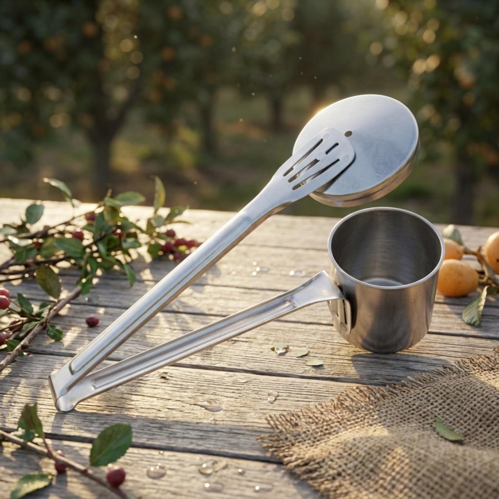 カップフルーツピッカー ステンレス鋼製フルーツピッキングツー - Gardening Tools Uses のレビューと価格