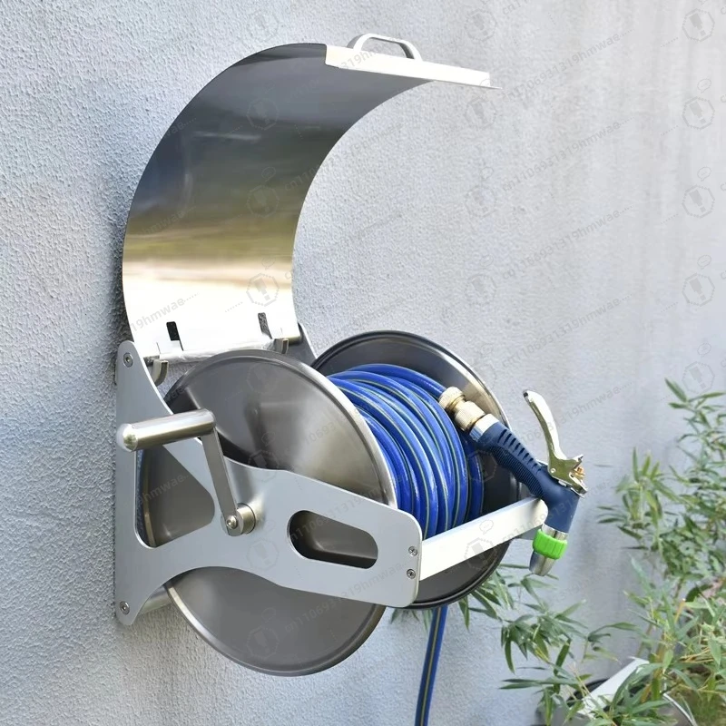 1個入り 大人気 多機能メタルガーデンウォーターホースリール - Gardening Tools For Sale のレビューと価格